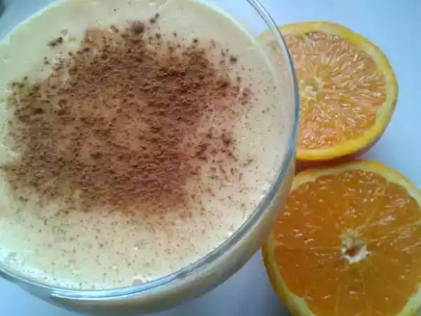 Receta Natillas de naranja.