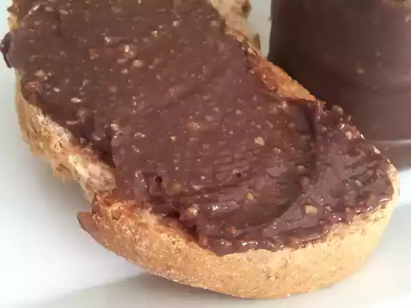 Receta Crema de cacao y avellanas sin azúcar