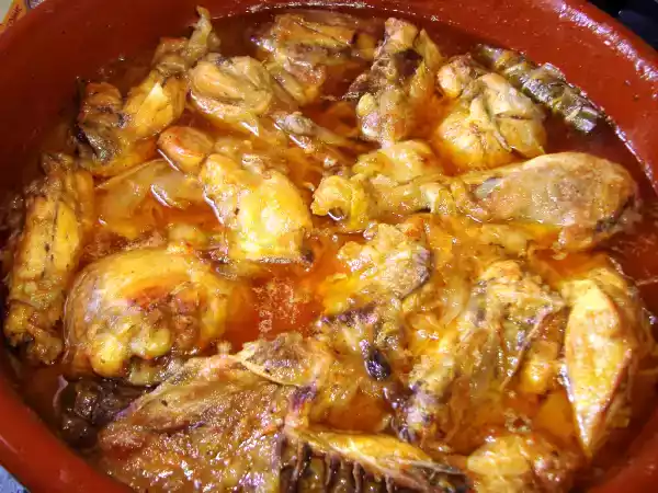 Receta Pollo rustido