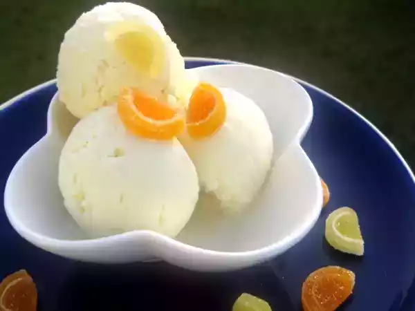 Receta Helado de limón (con y sin thermomix)
