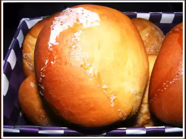 Receta Bollos de mantequilla con nata