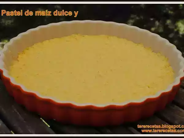 Receta Pastel de maíz dulce con pollo.