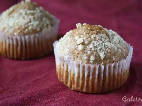 Receta Muffins de plátano