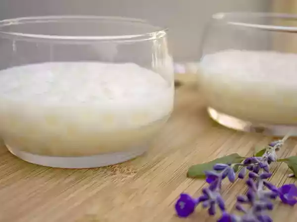 Receta Tapioca con coco