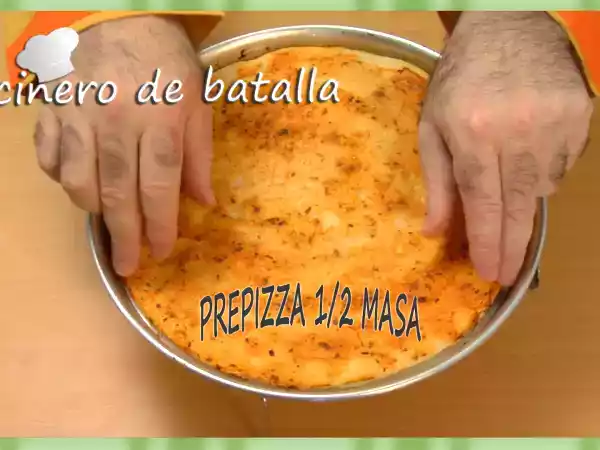 Receta Masa para pizza argentina 1/2 masa