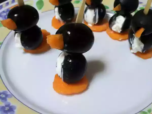 Receta Pingüinos