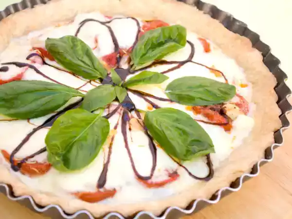 Receta Tarta caprese