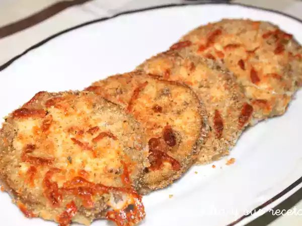 Receta Berenjenas crujientes con queso