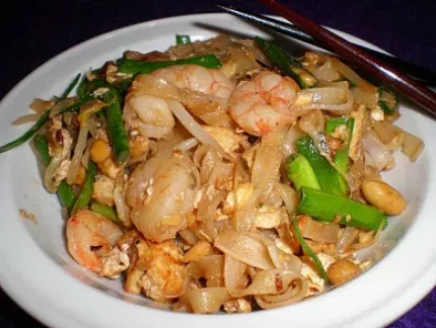 Receta Pad thai o la historia de unos noodles de arroz imposibles