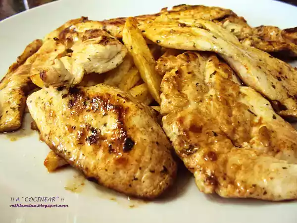 Receta Filetes al limón