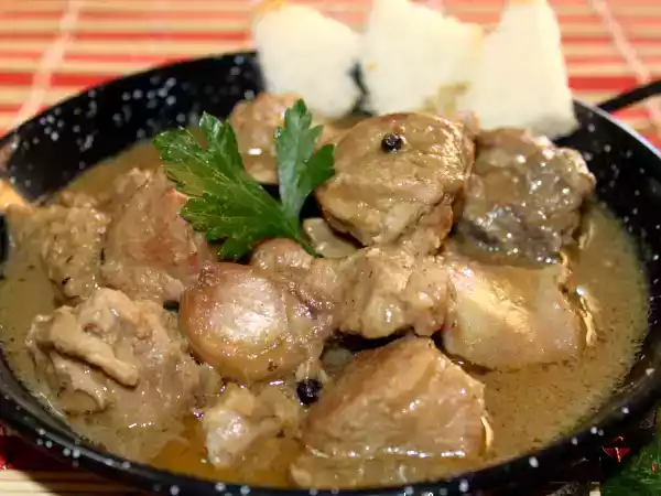 Receta Caldereta de cordero manchega