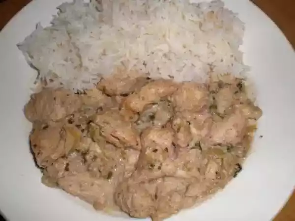 Receta Pollo pasanda con pappadums