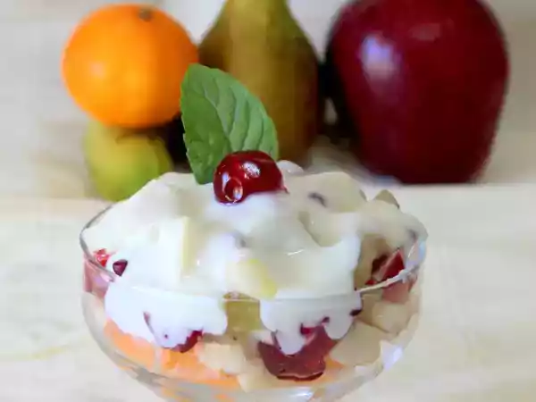 Receta Macedonia de frutas
