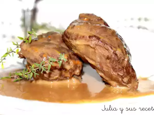 Receta Carrilleras de cerdo ibérico al vino tinto