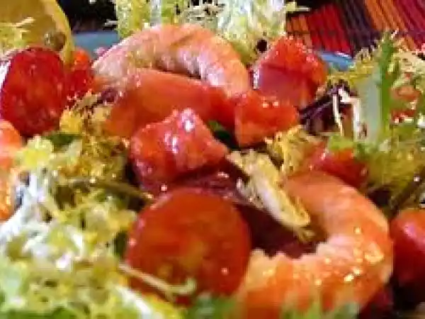 Receta Ensalada de navidad