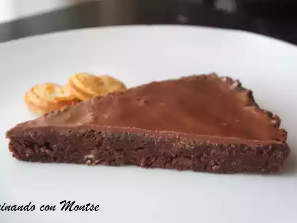 Receta Tarta crujiente de galletas y chocolate