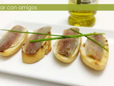 Receta Sardinas en salazón en aceite de oliva virgen