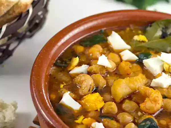 Receta Potaje de vigilia o de semana santa