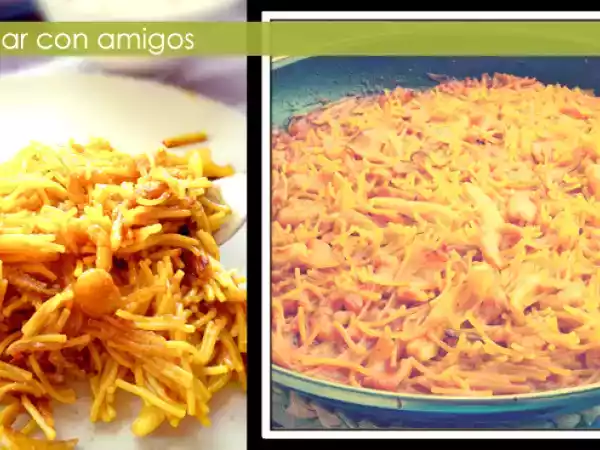 Receta Fideuá del señorito