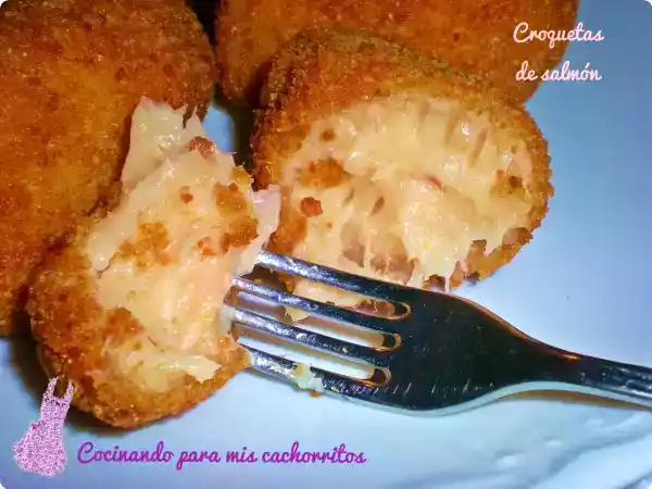 Receta Croquetas de salmón