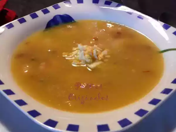 Receta Sopa al cuarto de hora (receta de mi bisabuela)
