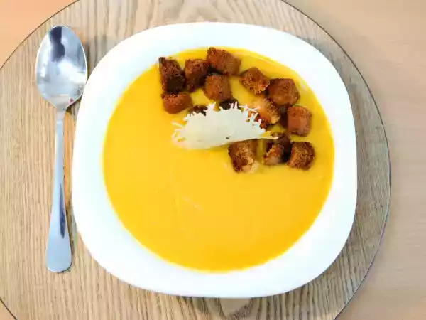 Receta Crema de calabacín y zanahorias