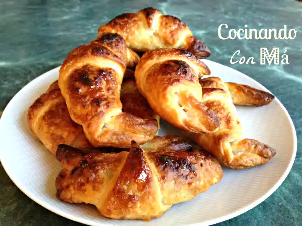 Receta Croissant rellenos de nutella