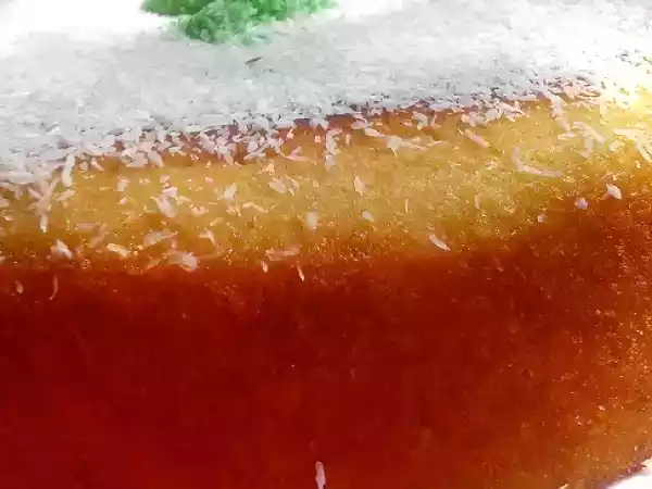 Receta Bizcocho con leche de coco