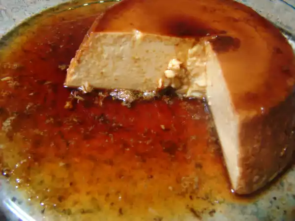 Receta Flan de huevo en olla super rápida thermomix