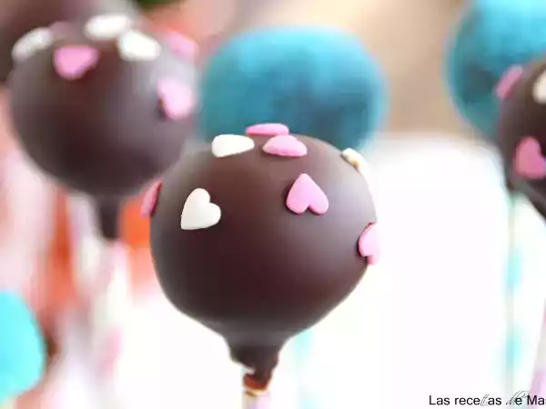 Receta Cake pops de dulce de leche y nocilla