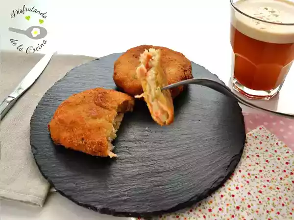 Receta Pastelitos de salmon