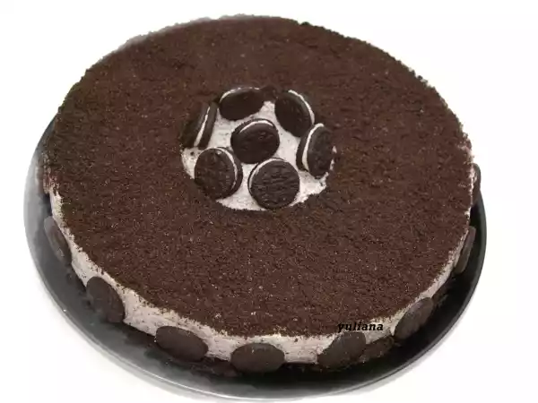 Receta Tarta helada de galletas “oreo”