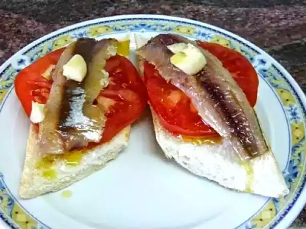 Receta Aperitivo de sardina de cubo