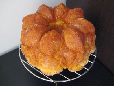 Receta Pumpkin monkey bread (pan de mono de calabaza)