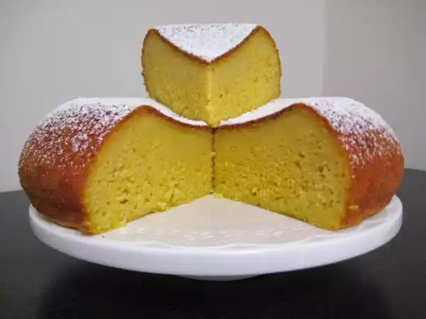 Receta Bizcocho de naranja en olla programable