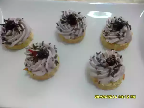 Receta Pastelitos de arandanos