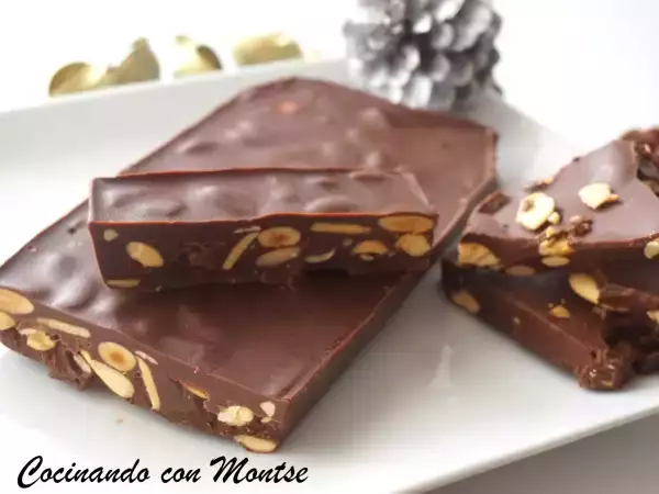 Receta Turrón con nutella