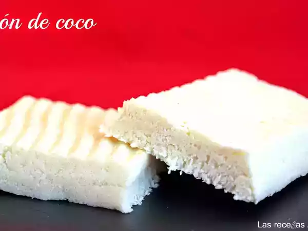 Receta Turrón de coco