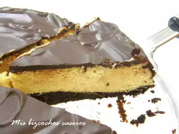 Receta Tarta de queso y turrón