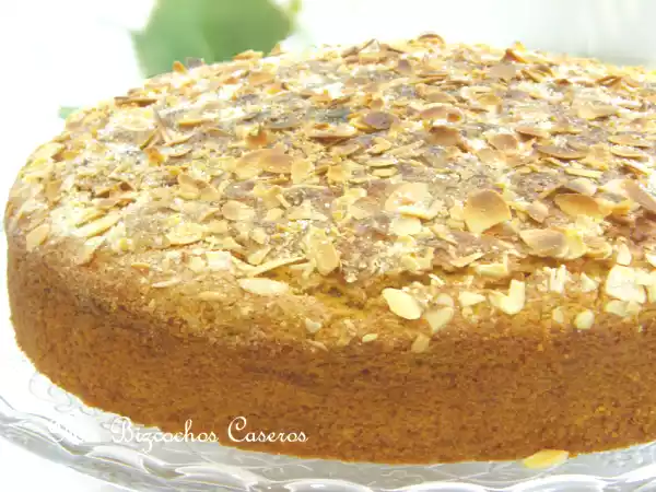 Receta Bizcocho de boniato y almendra