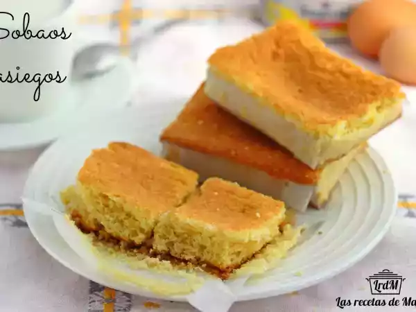 Receta Sobaos pasiegos caseros