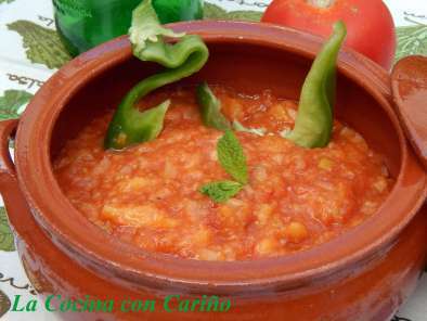 Receta Sopa de tomate con pan