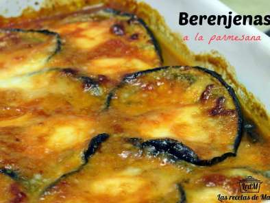 Receta Berenjenas a la parmesana, parmigiana di melanzane