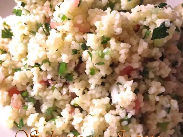 Receta Tabule o ensalada marroqui