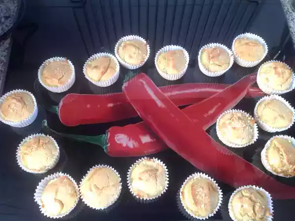 Receta Magdalenas de nata y almendras para diabéticos