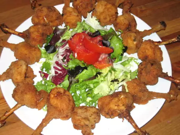 Receta Chupa chups de pollo