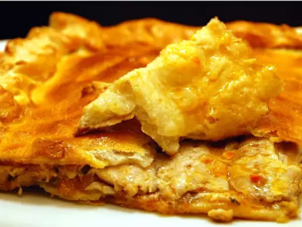 Receta Empanada de xoubas o sardinas