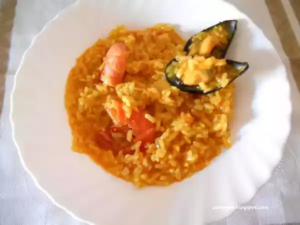 Receta Arroz meloso marinero
