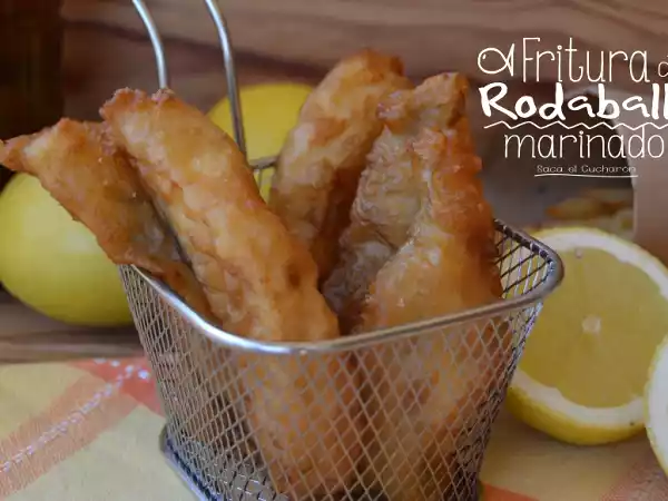 Receta Fritura de rodaballo marinado