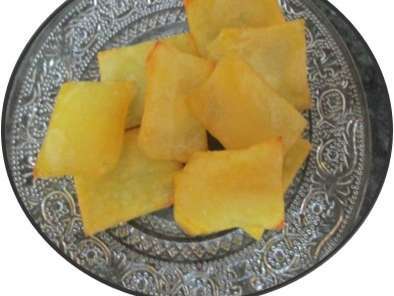 Receta Patatas soufflés rellenas de alioli
